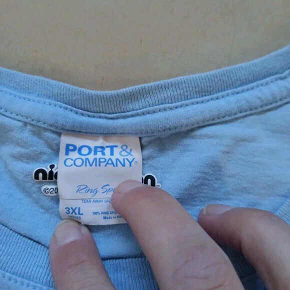 Nickelodeon Rocko's Modern Life Short Sleeve T Shirt Womens 3XL Blue Graphic Tee - Picture 4 of 7